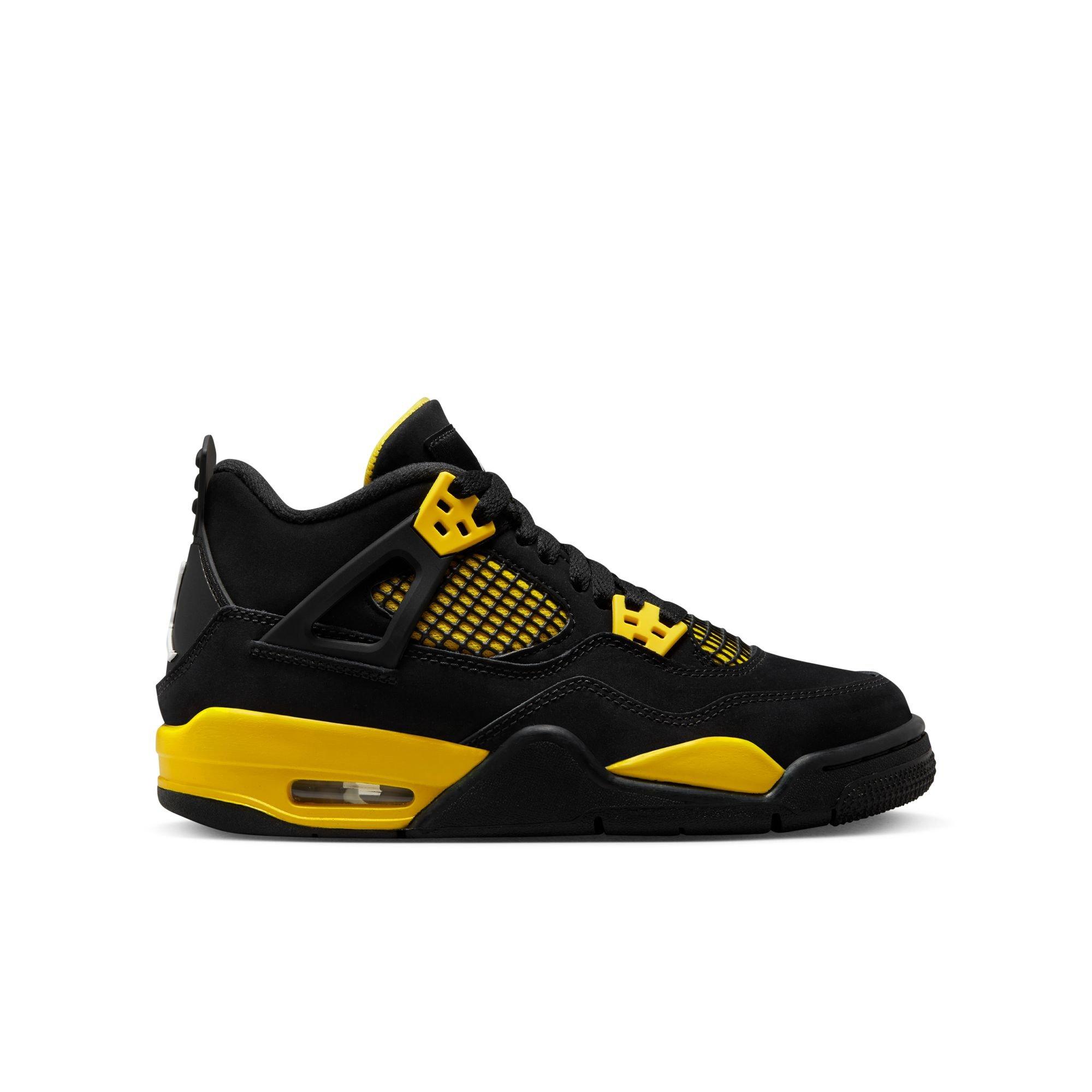 Jordan 4 flight 3 nere e oro on sale